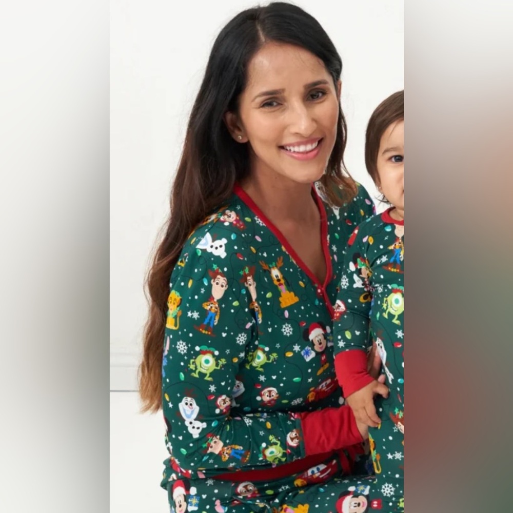 Disney  Christmas Parade Women Pajama Top by Little Sleepies -  3XL